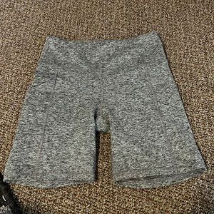 Heather Grey Bike Shorts